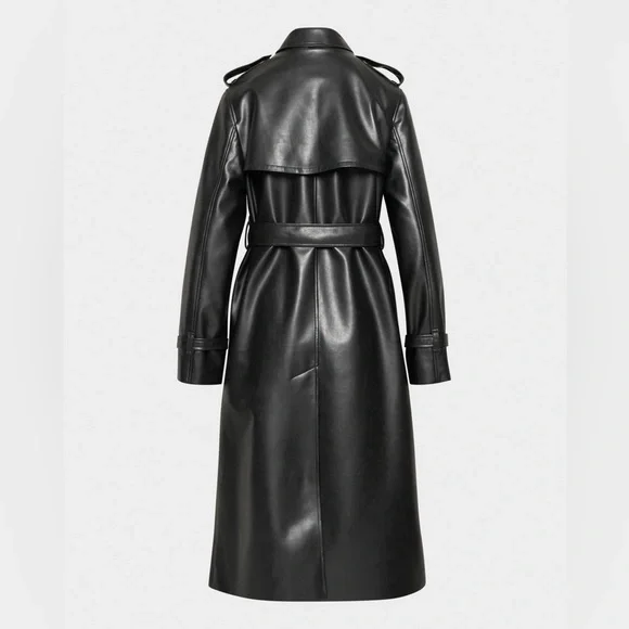 Babaton Black New Finch Trench - Picture 4 of 10